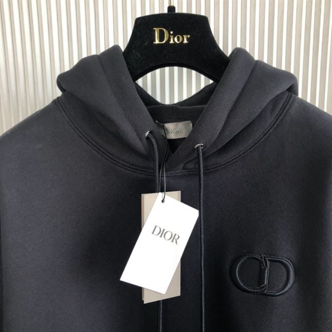 DIOR CD ICON HOODED SWEATSHIRT – DOS026