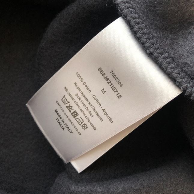 DIOR CD ICON HOODED SWEATSHIRT – DOS026