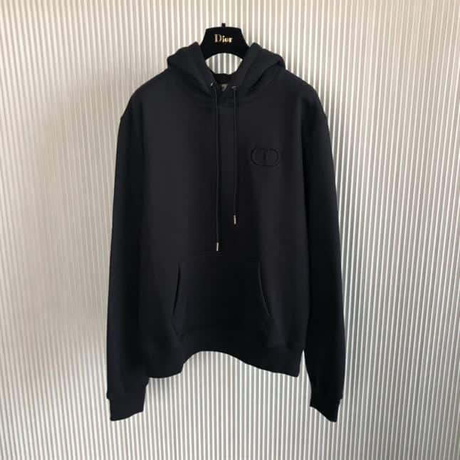 DIOR CD ICON HOODED SWEATSHIRT – DOS026