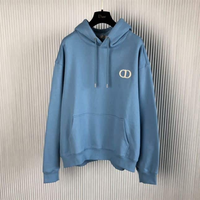 DIOR CD ICON HOODED SWEATSHIRT – DOS033