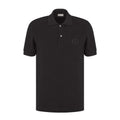 DIOR CD ICON POLO SHIRT BLACK COTTON PIQUÉ – DOT026
