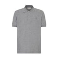 DIOR CD ICON POLO SHIRT GRAY COTTON PIQUÉ – DOT024