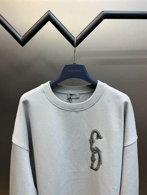DIOR CD INTERLACED REGULAR-FIT SWEATSHIRT – DOS029