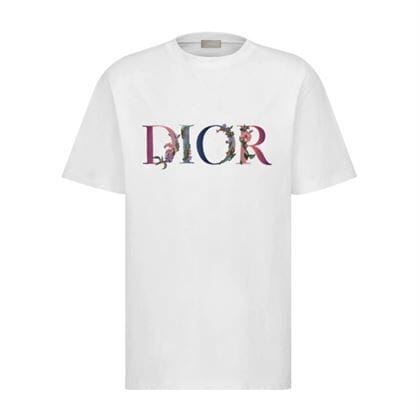 DIOR FLOWER LOGO T-SHIRT – DOT005