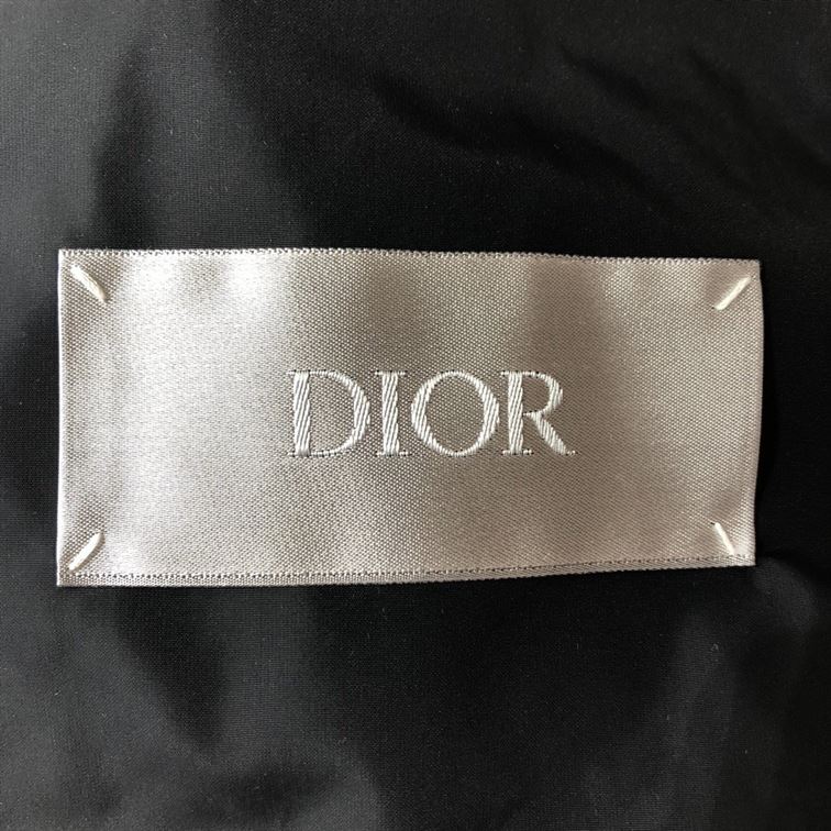 DIOR OBLIQUE DOWN JACKET NAVY BLUE TECHNICAL JACQUARD – DRC003