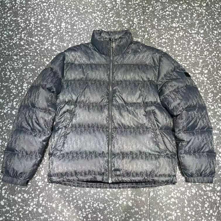 DIOR OBLIQUE DOWN JACKET TECHNICAL JACQUARD – DRC019