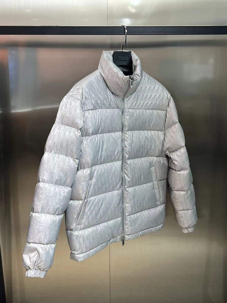 DIOR OBLIQUE DOWN JACKET TECHNICAL JACQUARD – DRC020