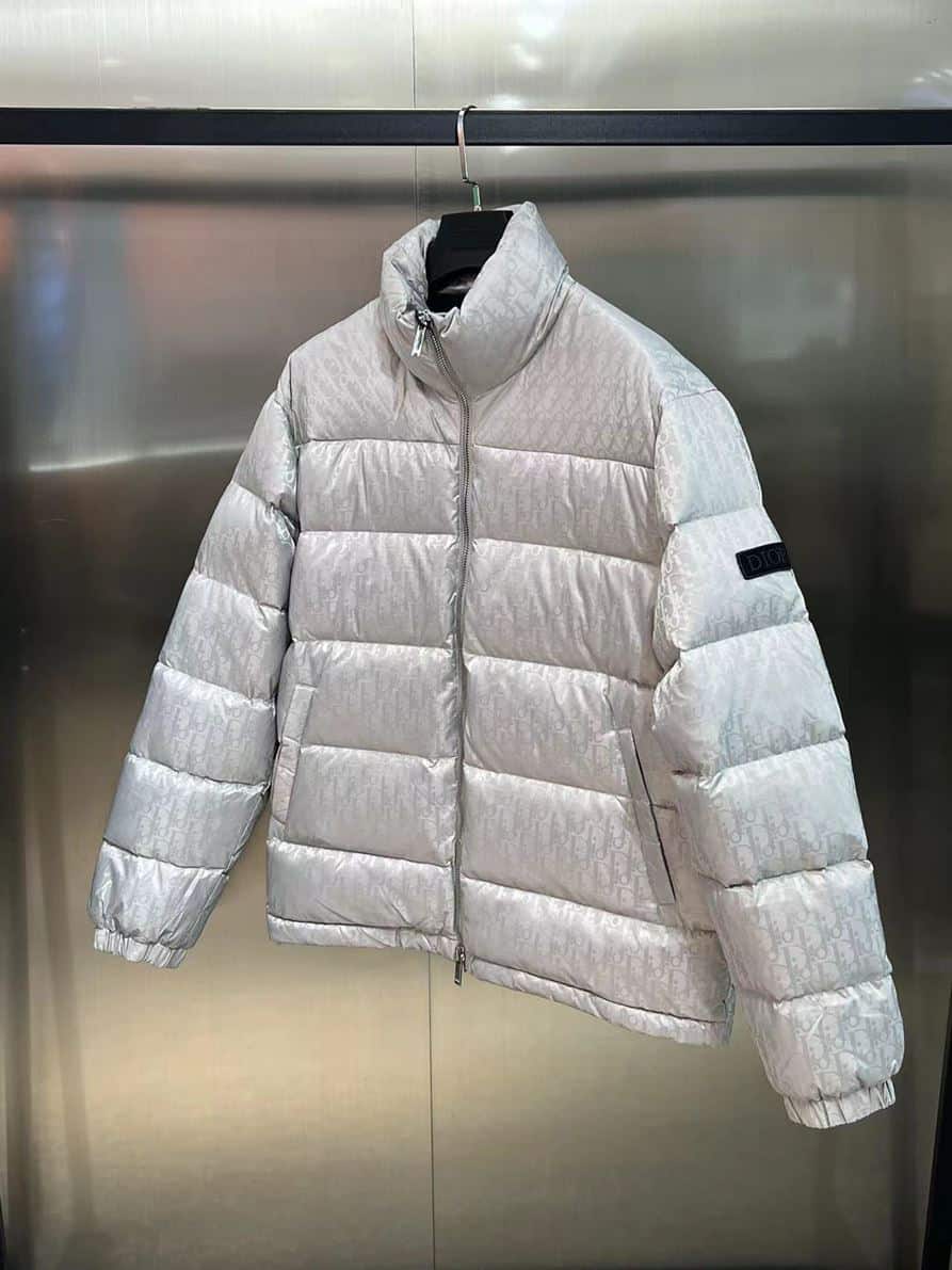 DIOR OBLIQUE DOWN JACKET TECHNICAL JACQUARD – DRC020