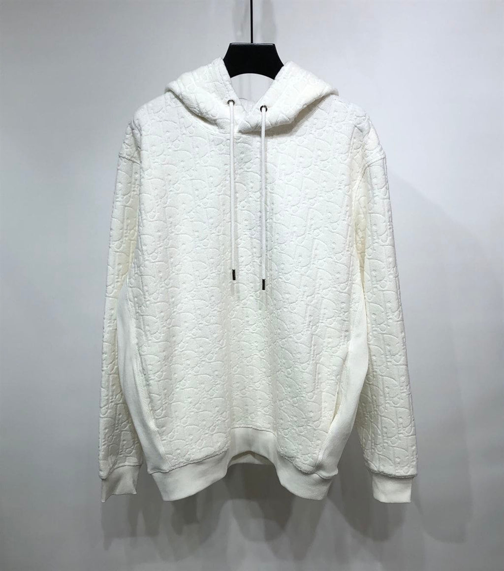 DIOR OBLIQUE HOODED SWEATSHIRT, RELAXED FIT – DOS010