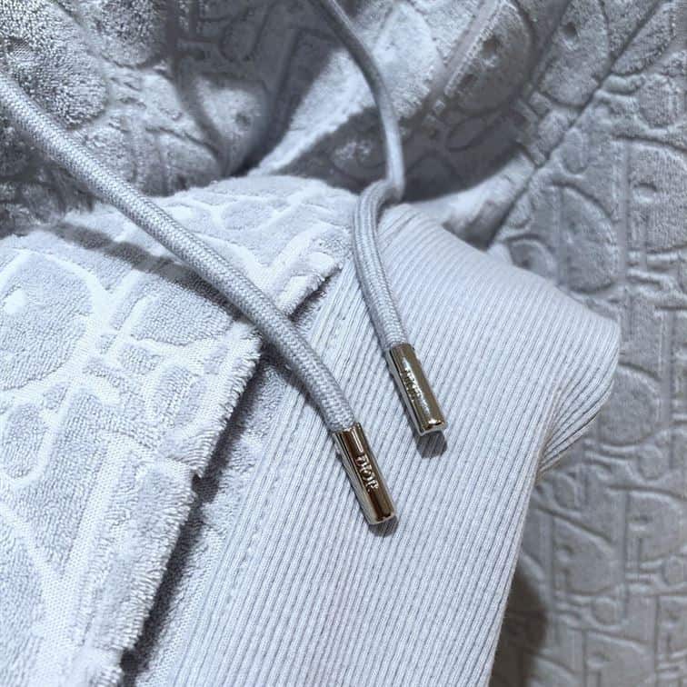DIOR OBLIQUE HOODED SWEATSHIRT RELAXED FIT – DOS020