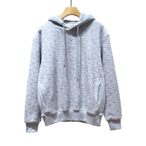 DIOR OBLIQUE HOODED SWEATSHIRT RELAXED FIT – DOS020