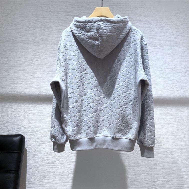 DIOR OBLIQUE HOODED SWEATSHIRT RELAXED FIT – DOS020
