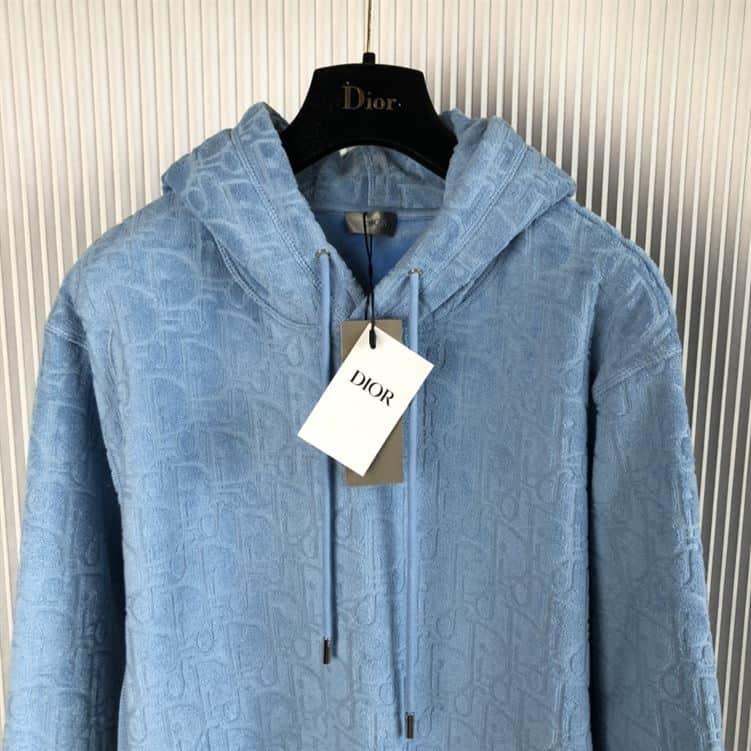 DIOR OBLIQUE HOODED SWEATSHIRT RELAXED FIT – DOS023