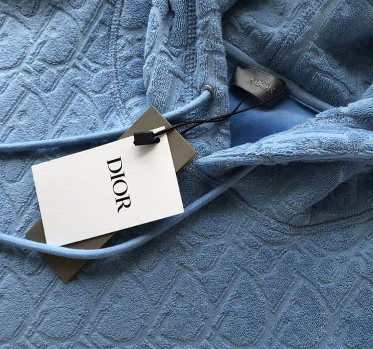DIOR OBLIQUE HOODED SWEATSHIRT RELAXED FIT – DOS023