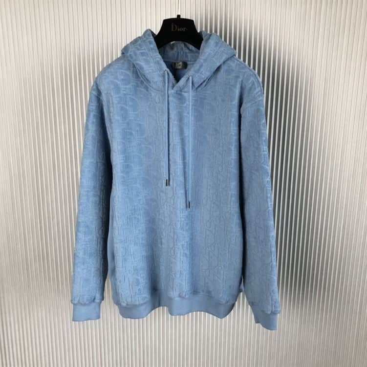 DIOR OBLIQUE HOODED SWEATSHIRT RELAXED FIT – DOS023