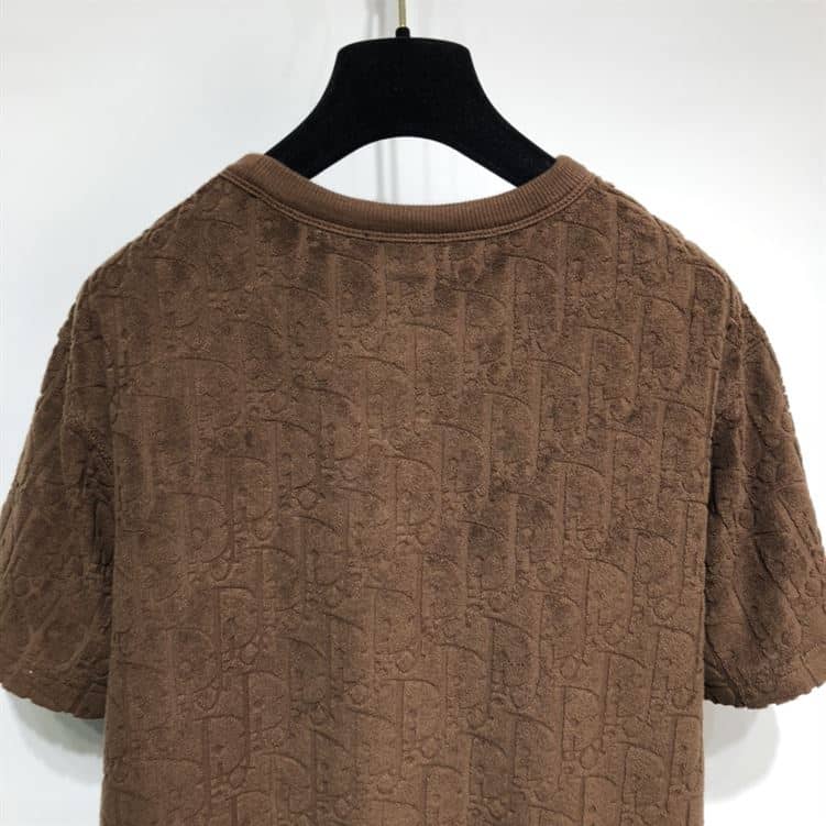 DIOR OBLIQUE T-SHIRT, RELAXED FIT – DOT007