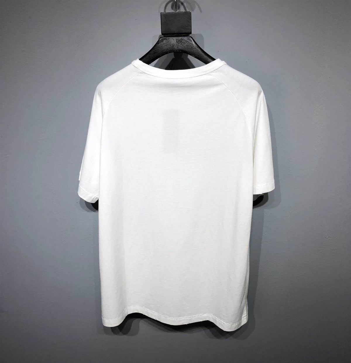 DIOR RELAXED-FIT DIOR BY ERL T-SHIRT WHITE SLUB COTTON JERSEY – DOT021