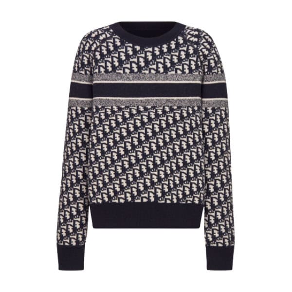 DIOR REVERSIBLE ROUND-NECK SWEATER – DOS016