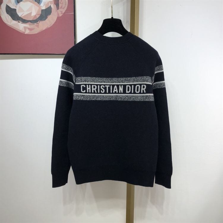 DIOR REVERSIBLE ROUND-NECK SWEATER – DOS016