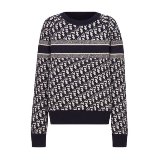 DIOR REVERSIBLE ROUND-NECK SWEATER – DOS016