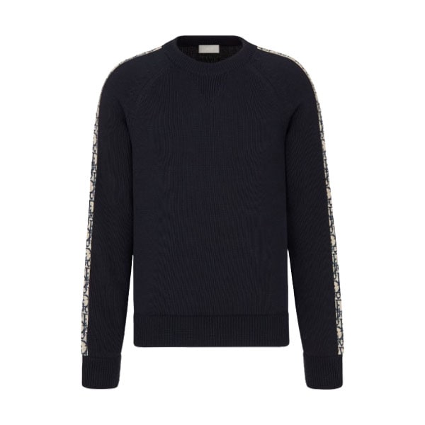 DIOR SWEATER WITH DIOR OBLIQUE INSERTS – DOS018