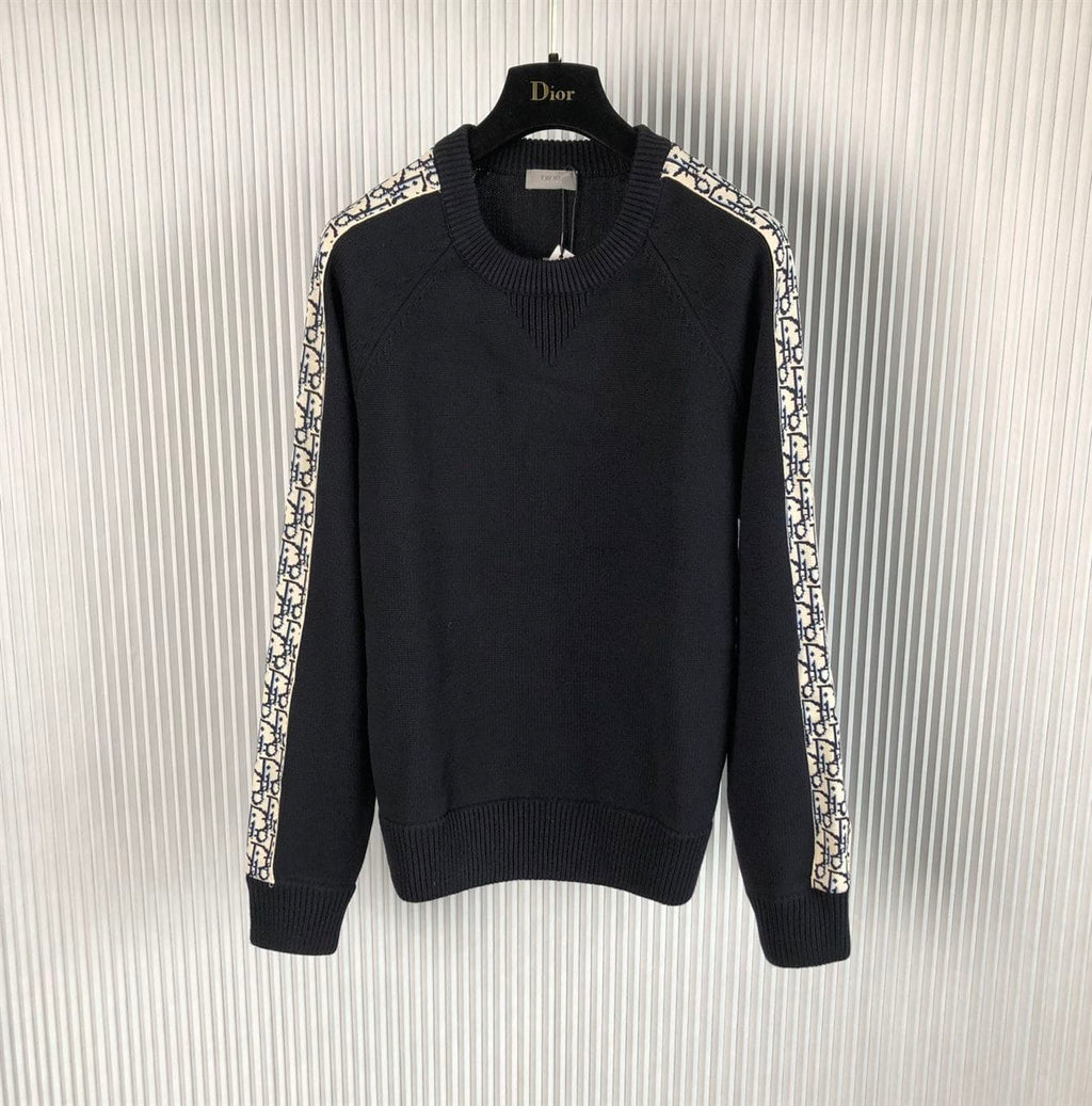 DIOR SWEATER WITH DIOR OBLIQUE INSERTS – DOS018