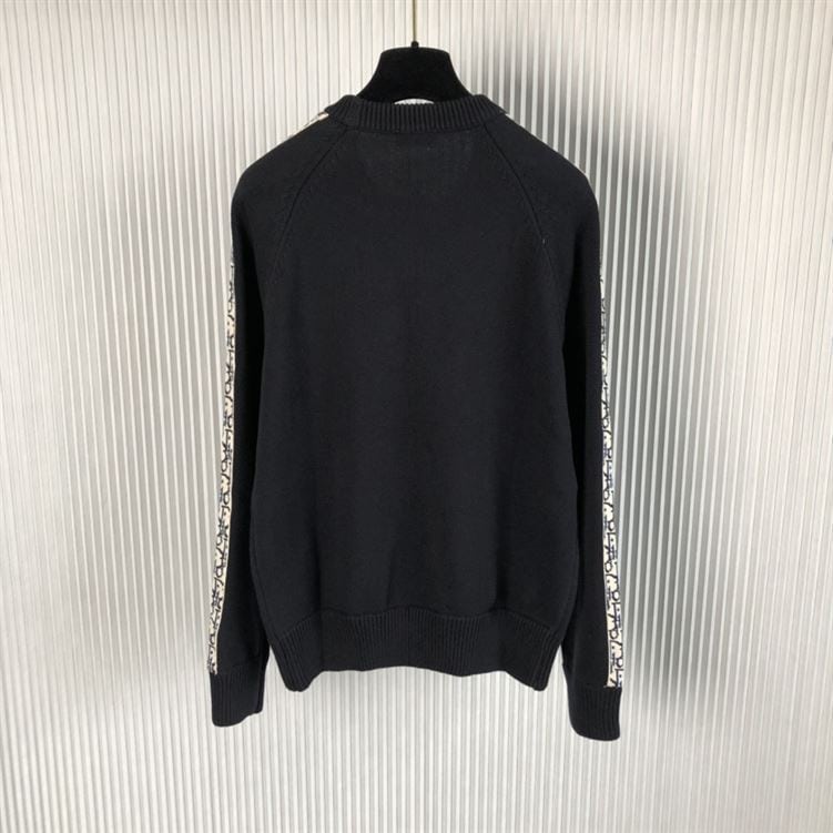 DIOR SWEATER WITH DIOR OBLIQUE INSERTS – DOS018