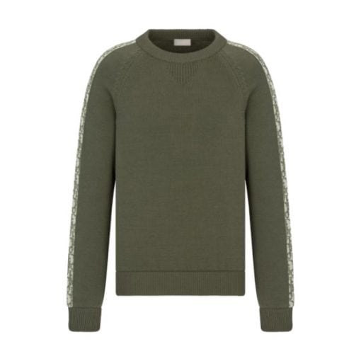 DIOR SWEATER WITH DIOR OBLIQUE INSERTS – DOS019