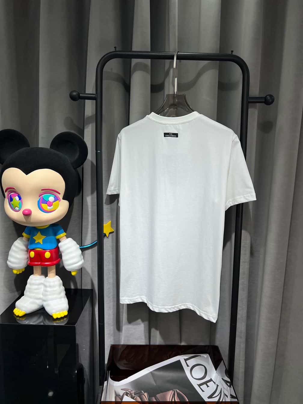 DOLCE & GABBANA CIAO KIM PASTA-PRINT T-SHIRT – DT012