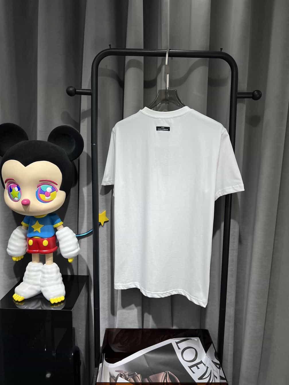 DOLCE & GABBANA CIAO KIM PIZZA-PRINT T-SHIRT – DT014