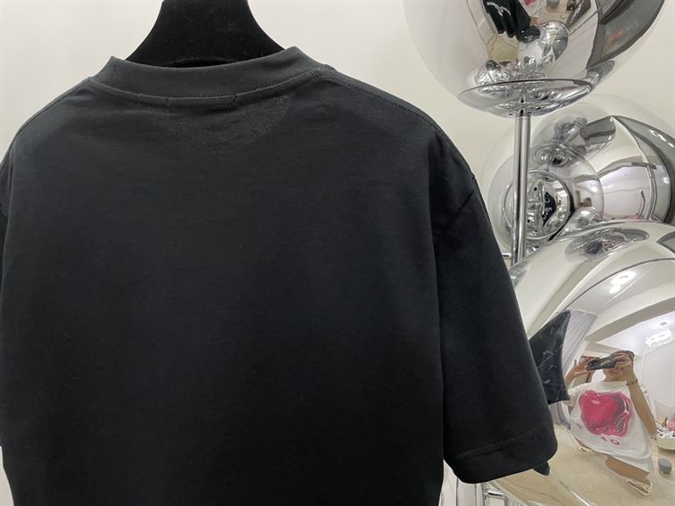 DOLCE &GABBANA COTTON T-SHIRT WITH DG EMBROIDERY – DT009