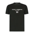 DOLCE &GABBANA COTTON T-SHIRT WITH DG EMBROIDERY – DT009