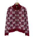 GUCCI Stitch Jacquard Red Knitwear – GCK056