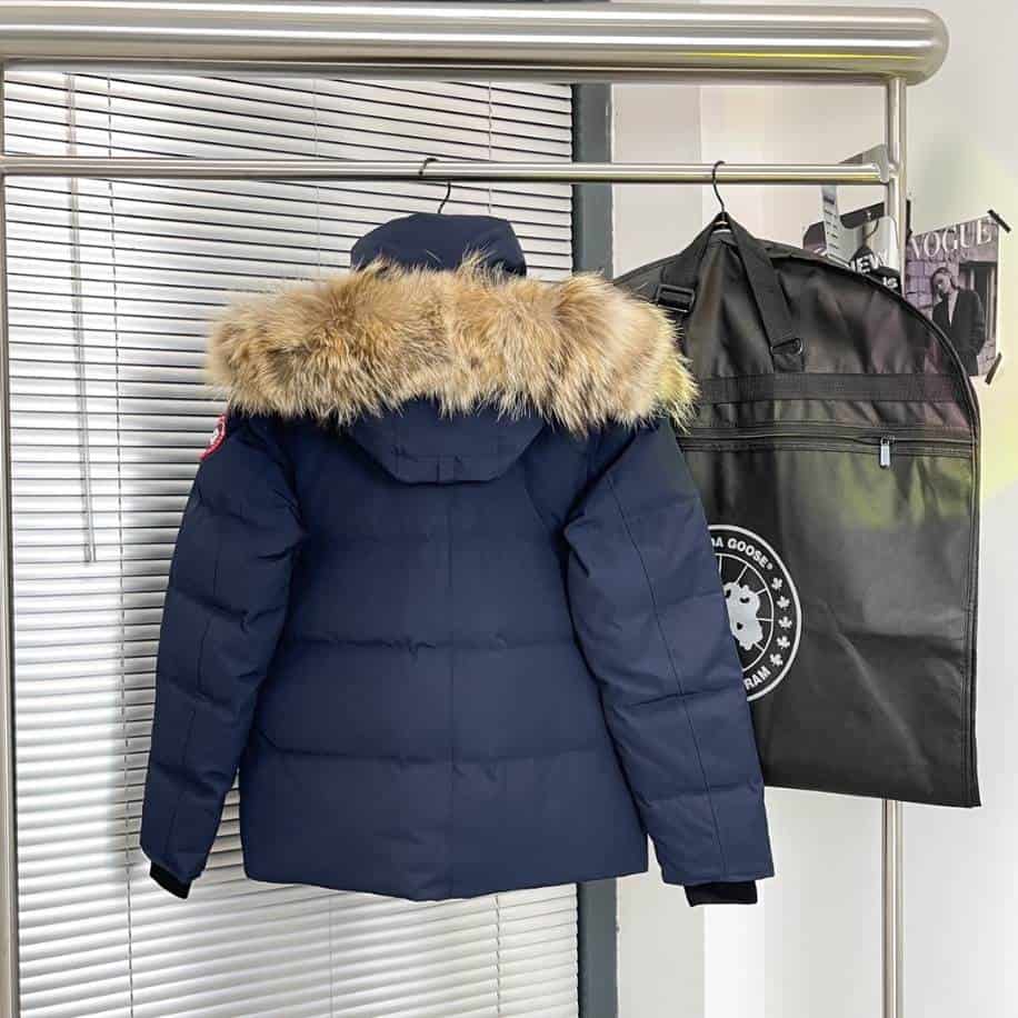Canada Goose Blue Wyndham Parka Jacket – CN38