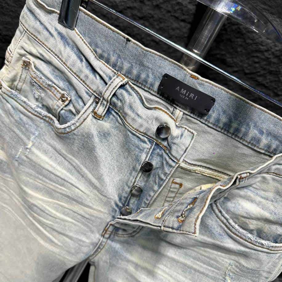 Amiri Men White Jeans – AMIJ011
