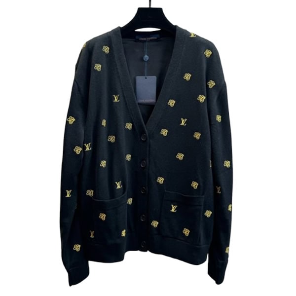 Louis Vuitton ‘LV’ Black Coat – LVC048