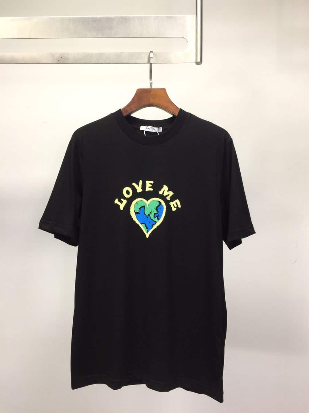GIVENCHY LOVE ME PRINTED COTTON-JERSEY T-SHIRT – GTS010