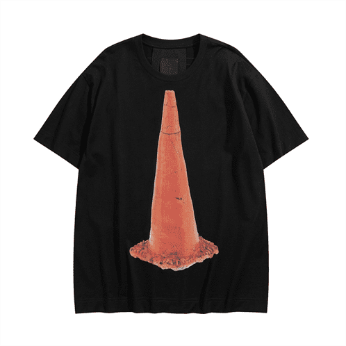 GIVENCHY SLIM FIT T-SHIRT IN JERSEY WITH CERAMIC PRINT IN BLACK – GTS003
