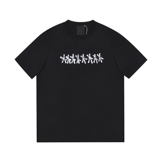 GIVENCHY SLIM FIT T-SHIRT WITH TAG EFFECT – GTS009