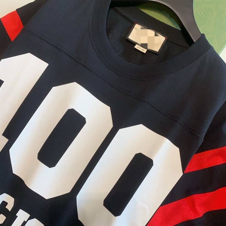 GUCCI 100 COTTON T-SHIRT IN BLACK – GGS033