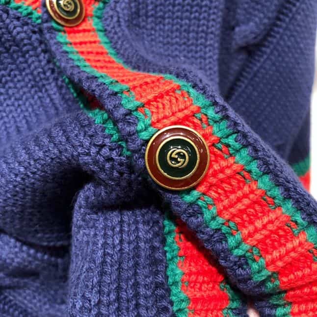GUCCI CABLE KNIT CARDIGAN – GCK028