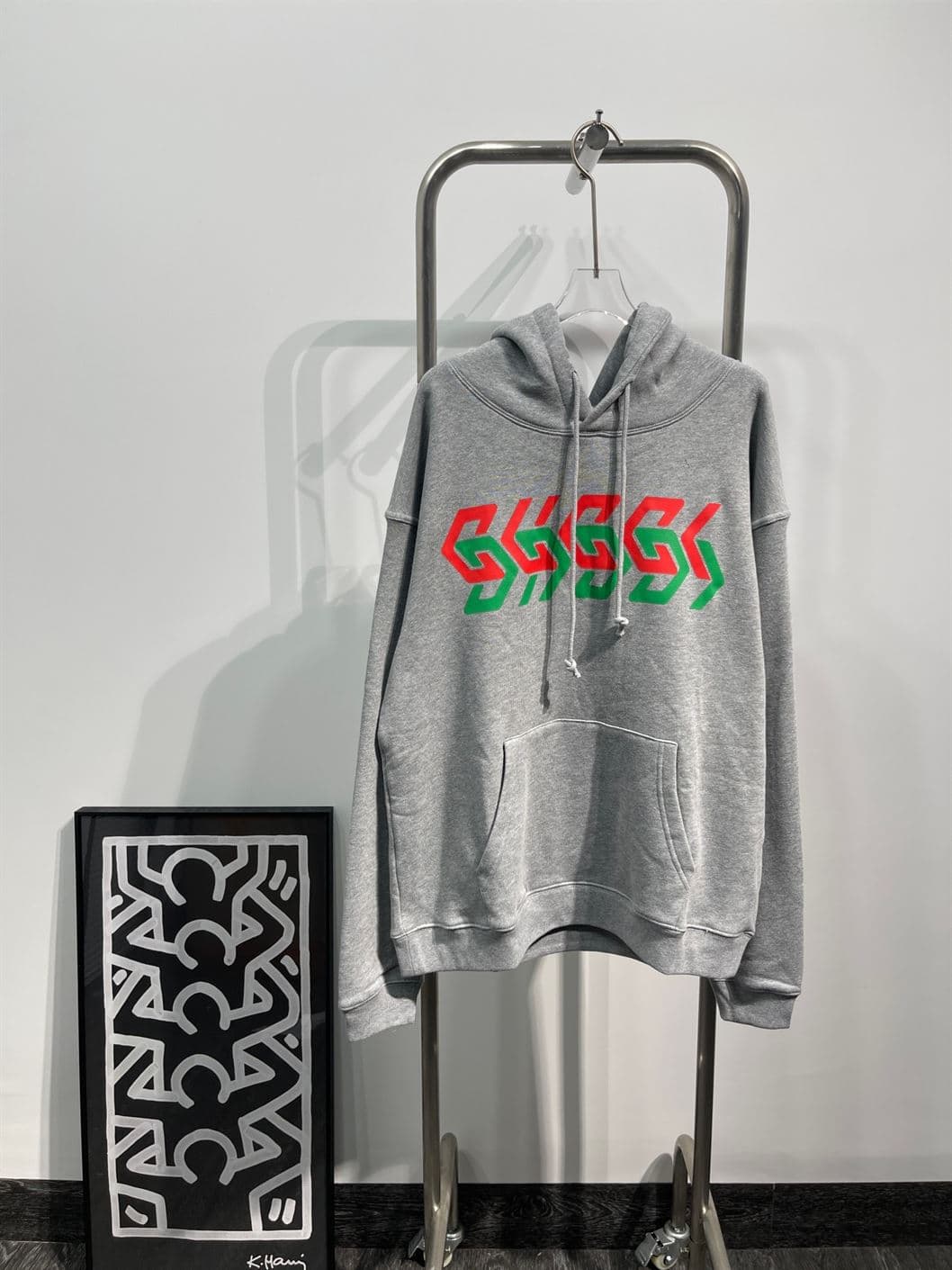 GUCCI CHAIN PRINT HOODED SWEATSHIRT – GCK023