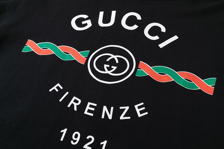 GUCCI COTTON ‘GUCCI FIRENZE 1921’ HOODED SWEATSHIRT – GCK050