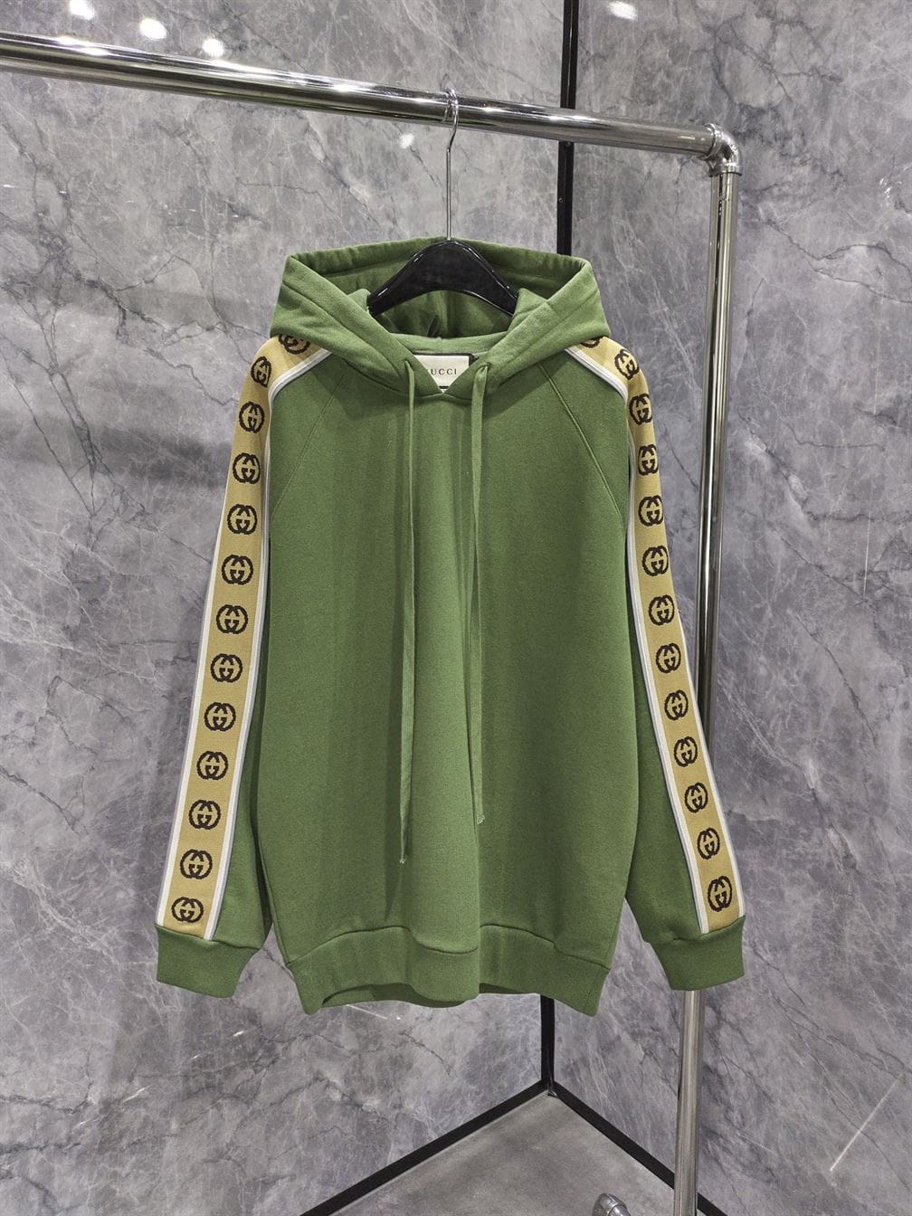 GUCCI COTTON JERSEY HOODED SWEATSHIRT – GCK017