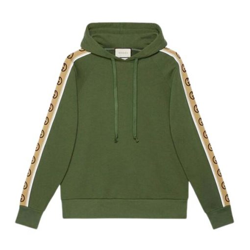 GUCCI COTTON JERSEY HOODED SWEATSHIRT – GCK017