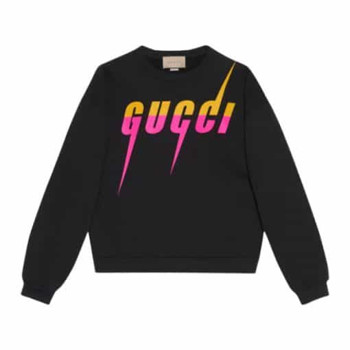 GUCCI COTTON JERSEY PRINTED SWEATSHIRT – GCK025