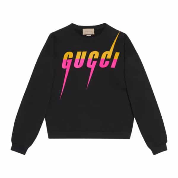 GUCCI COTTON JERSEY PRINTED SWEATSHIRT – GCK025