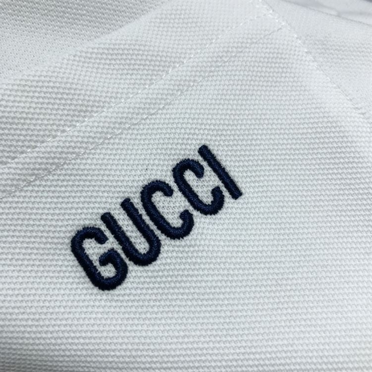 GUCCI COTTON PIQUET POLO SHIRT – GGS042