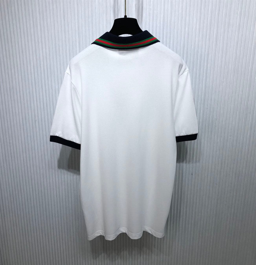 GUCCI COTTON PIQUET POLO SHIRT – GGS042