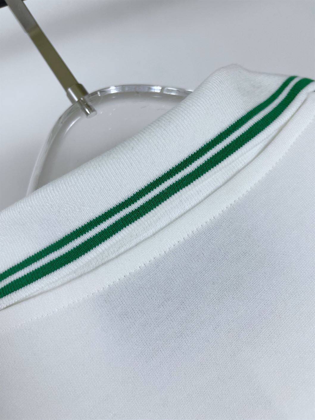 GUCCI COTTON POLO WITH WEB AND INTERLOCKING G – GGS037